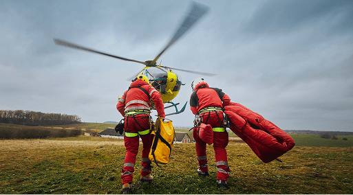 Emergency workers